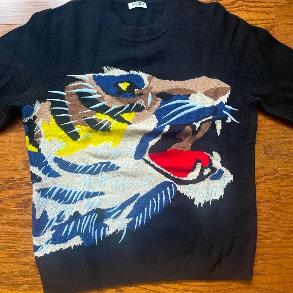 KENZO PAIR Wool Crewneck Sweater - Picture 2 of 6